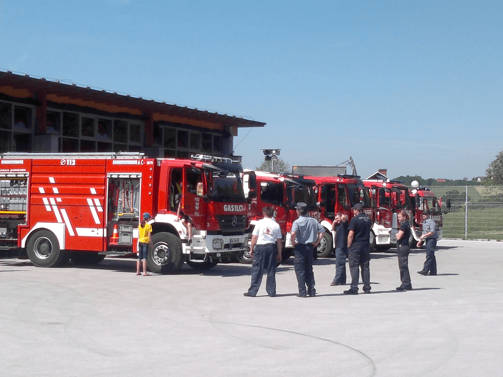 Predstavitev gasilskih avtocistern